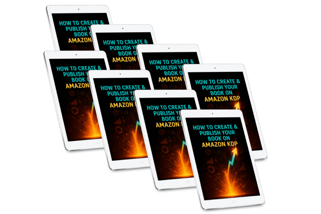 Amazon KDP training course showing how to create and publish books on Amazon